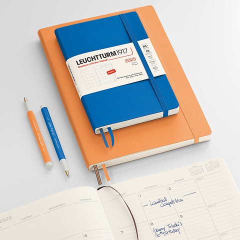 Monthly Planner with Notebook 2025