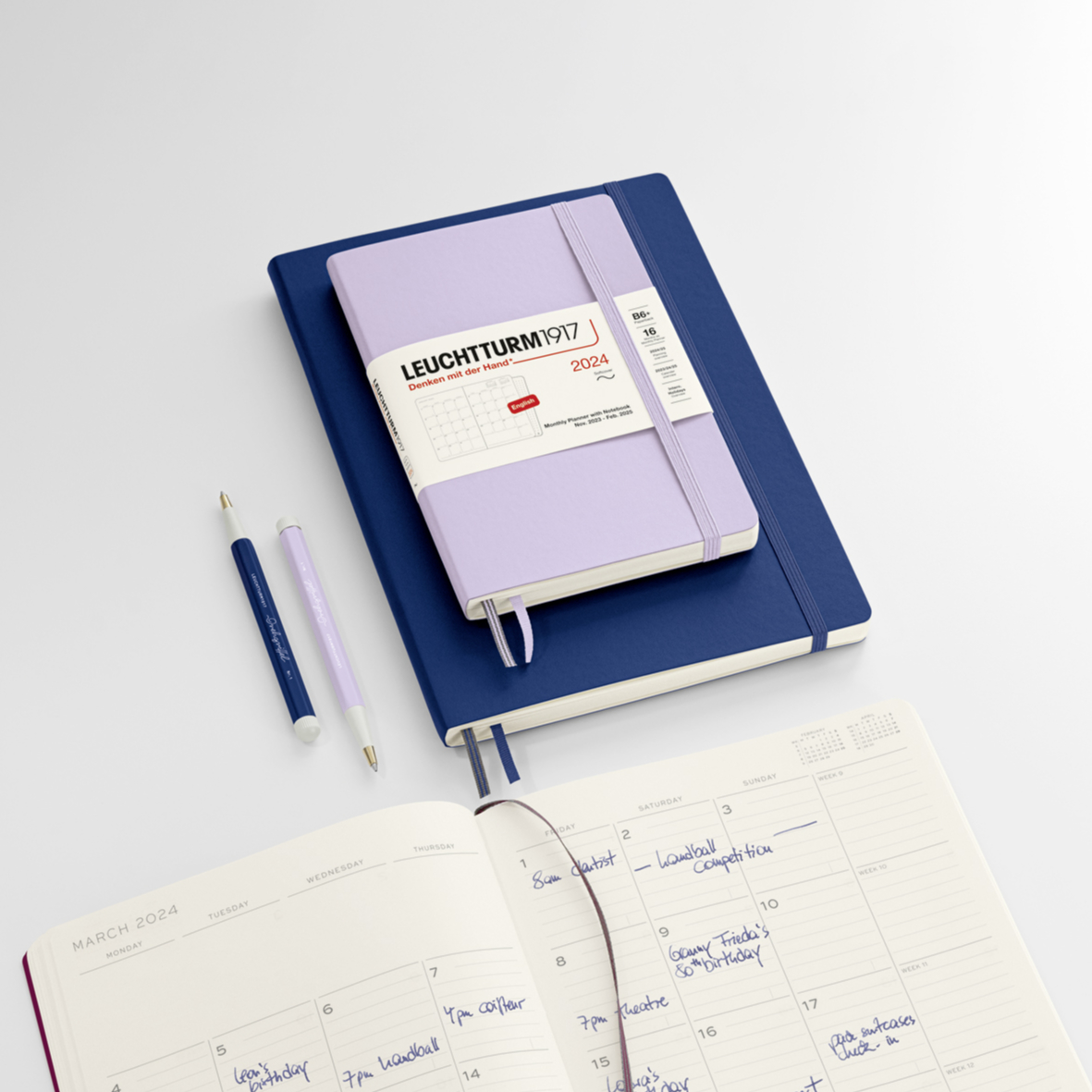 Leuchtturm Notebook  Weekly planner notebook, Softcover notebook