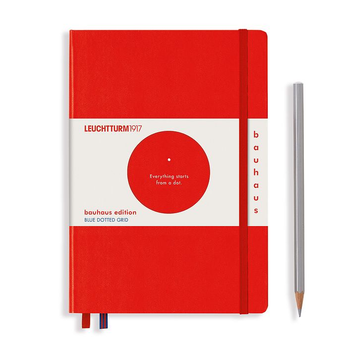 Bauhaus Edition Notebook, Red