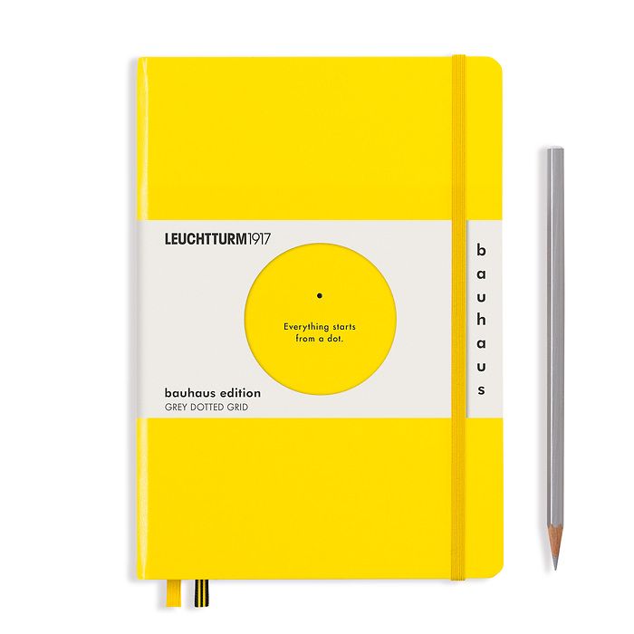 Bauhaus Edition Notebook, Lemon