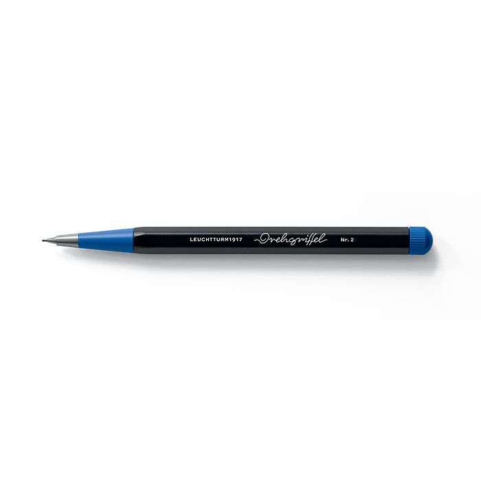 Drehgriffel Nr. 2  Mechanical pencil, Bauhaus Edition, Black/Royal Blue