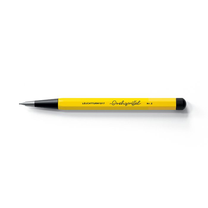 Drehgriffel Nr. 2  Mechanical pencil, Bauhaus Edition, Lemon/Black