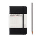 Address Book Pocket (A6), Hardcover, black