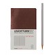 Jottbook Pocket (A6) 60 pages, 16 pages perforated, squared, chocolate