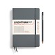 Notebook Medium (A5) Hardcover, 249 numbered pages, ruled, anthracite