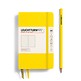 Notebook Pocket (A6) Hardcover, 185 numbered pages, dotted, lemon