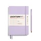 Notebook Medium (A5), Softcover, 123 numbered pages, Lilac, dotted