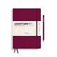 Notebook Composition (B5), Hardcover, 219 numbered pages, Port Red, plain