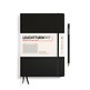 Notebook Composition (B5), Hardcover, 219 numbered pages, Black, squared