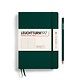 Notebook Medium (A5), Hardcover, 251 numbered pages, Forest Green, dotted