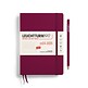 Academic Week Planner Medium (A5) 2025, 18 Months, Port Red