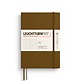 Notebook Medium (A5), Softcover, 123 numbered pages, Spice Brown, dotted